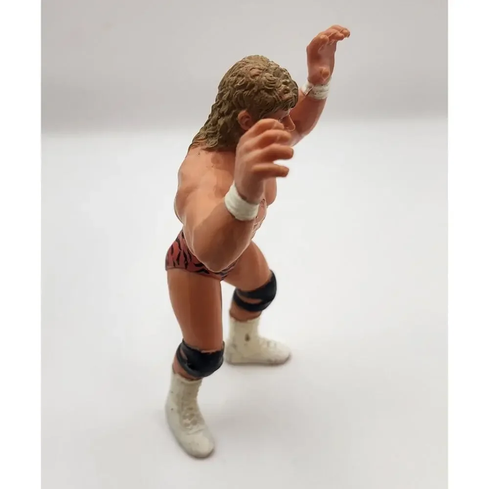 Vintage 1990 WCW Brian Pillman Action Figure Galoob Wrestler Toy Loose Red White